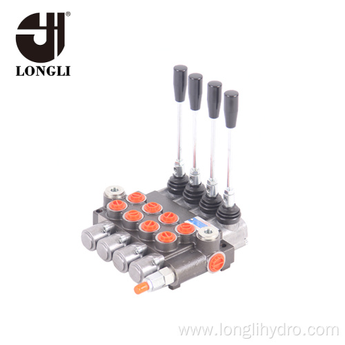 4P40 Hydraulic 4 Spool Hydraulic Control Valve